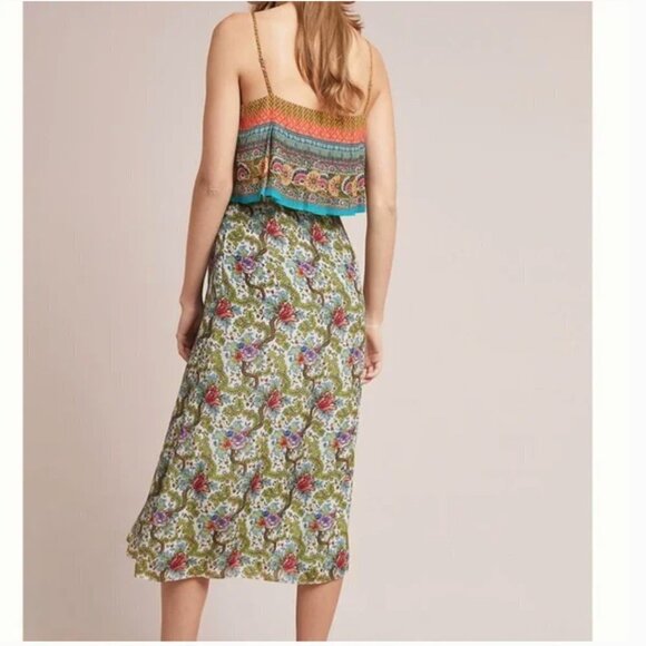 Anthropologie Tanvi Kedia Zavora Beaded Maxi Dress Medium NWOT JB - Picture 5 of 10